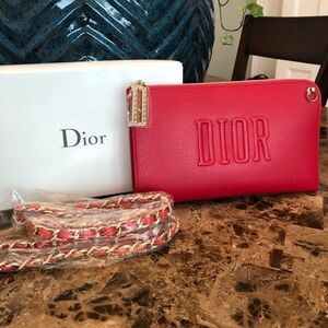 DIOR Cosmetic bag converted to crossbody BNWB, perfect brand new condition